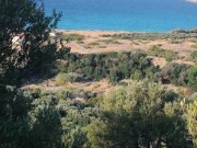 Mochlos Kreta, Mochlos: Baugrundstück mit Meerblick zu verkaufen Grundstück kaufen